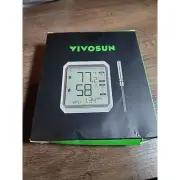 VIVOSUN Bluetooth Hygrometer Thermometer with VPD Meter – Temp & Humidity Sensor