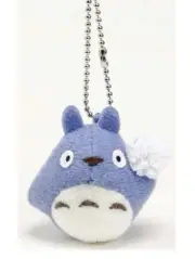 My Neighbor Totoro Studio Ghibli Collection Mini Plush Keychain (Blue w/ Bundle)