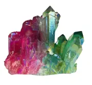 Aura Quartz Cluster - A