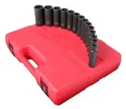 Sunex 2653 14 Piece 1/2" Drive Metric Deep Impact Socket Set