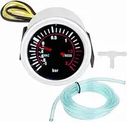 Universal 12V LED Digital Turbo Boost PSI Gauge Meter High Accuracy Easy Operation Control Car Condition Made with High Strength Metal
