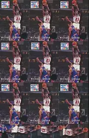 12 CARD LOT 1993/94 SKYBOX NBA ON NBC MICHAEL JORDAN #14