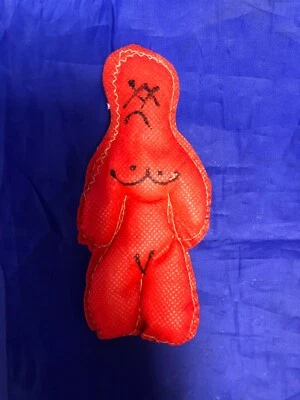 Voodoo Muñeca de trapo rojo cloth doll redreligion yoruba ifa santeria palo