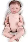 Reborn Baby Dolls Sleeping Girl - 19 Inches Cloth Body Realistic Newborn Baby