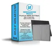 2 HEPA+ 2 Pre-Filters For Idylis D HEPA; Made for IAP-10-280, AC-2118 & AC-2123