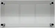 TEYSHA Clear Acrylic 3 Card Stand Display Frame Screwdown