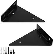 NZBZHHZGPL 2 Pcs Wall Shelf Invisable Support Wall Shelves Right Angle Fixed Bearing Shelf Bookshelf DIY Home Decoration Hardware Bracket