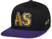 Alpinestars Franchise Cap, black-purple, Size L XL for Men Black Purple