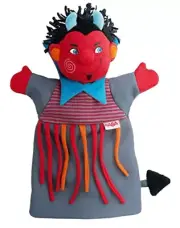 Haba Devil Hand Puppet NEW w Tags Children's Kids Toy Theater Play