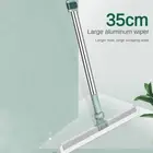 Retractable Handle glass Squeegee Scrubber Bathroom Wiper Magic Broom Sweeping S