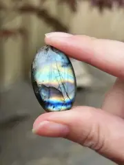 Labradorite Spectrolite Cabochon AAA+ 6g R87
