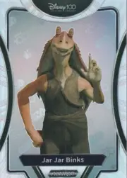 Kakawow Disney Phantom 100 Star Wars PS-I-31 Jar Jar Binks Silver Holo