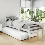 Artiss Wooden Bed Frame Single Size AVIS