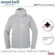 【速捷戶外】日本 mont-bell 1106734 TRAIL ACTION PARKA 女彈性保暖刷毛外套(淺灰),登山,健行,montbell