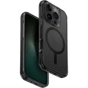 Uniq iPhone 16 Pro (6.3") Combat Case - Black Magsafe Compatible - Military Grade Drop Protection - 5H Scratch-Resistance with 360 Degree Impact Bumper [UNIQ-IP6.3P(2024)-COMMBLK]