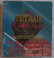 1995 Signature Rookies Tetrad Autobilia factory sealed wax box of 18 packs