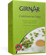 Girnar Instant Tea Premix with Cardamom, 36 Sachets
