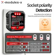 ANENG AC28 Digital Display Socket Tester Polarity Phase Pheck Detector Voltmeter