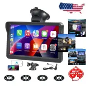 7 Inch Touchscreen Car Stereo Display with Carplay, Android Auto & Bluetooth