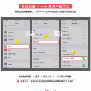 附發票【DIFF】冷光 來電發光提示透明殼 iPhone6 Plus 手機殼 手機套 保護殼軟殼透明背蓋軟框