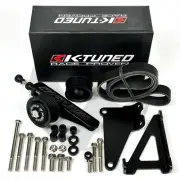 K Tuned Black A/C & P/S Eliminator Pulley Kit For Honda/Acura K20 K24 KP-UNV-40B