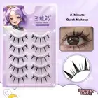 Spiky Manga Lashes Natural Look False Eyelashes Wispy Fairy Lashes Women