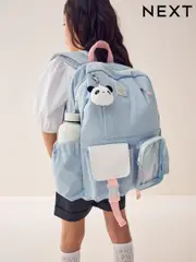 Blue Panda Keyring Backpack (F13938) | $50