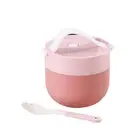 Lunch Box Eco-friendly Heat-resistant Soup Cup Vacuum Bento Box Plastic