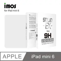 在飛比找PChome24h購物優惠-iMOS APPLE iPad mini 6 正面強化玻璃保