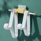 Clothes Hanger Rack Strong Loading Wall Mounted Water Proof Hanger Storage