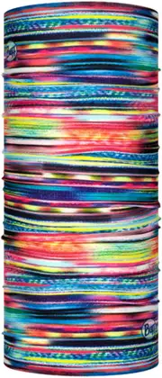 Buff CoolNet UV® Legend Multi, multifunctional headwear kids , color: Blue/Red/Green/Yellow , size: One Size