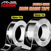 Reusable Strong Adhesive 19MM/40MM Nano-Traceless Double Sided Anti Slip Tape