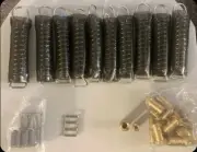 10x 7" Inch Double Pool Spring w/Protector Shackle and Brass Anchor Yard Guard