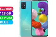 Samsung Galaxy A51 (128GB, Blue) - Refurbished - As New