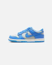 [Nike] Nike Kids' Dunk Low (Gs) Light Silver/lt Photo Blue-sail - Size 5Y 5Y Silver