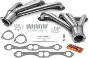 Doug's 304 Stainless Mid Length Header 82-92 GM F Body 265-400 SBC 1 5/8" Primary 3" Collector D3320-SS