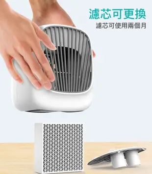 【 GOSHOP 】桌面型微型便攜迷你冷氣 水冷扇 致冷空調-可拆洗濾網 (5.4折)