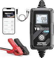 TB6000 Pro 12V Small Smart App Control 8A/3A/1A Auto Car Lithium Battery Charger Tester Analyzer