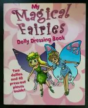 My Magical Fairies Doll Dressing Book - Cardstock - New