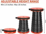 Folding Stool Portable Telescopic Seat Camping Retractable Outdoor Fishing /