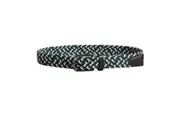Ted Baker Woven Leather Trim Belt (Black) (S-M)