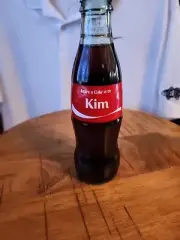 Share A Coke Coca-Cola Glass Bottle "Kim"