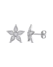 Created Forever Silver 0.36 ct. tw. Lab-Grown Diamond Stud Earrings