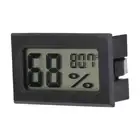 Mini Digital LCD Temperature Humidity Meter Thermometer (Black Fahrenheit)