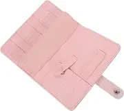 MUSISALY 37 Hole Manicure Kit Nail Drill Bit Organizer Storage Bag for Nail Tech Supplies