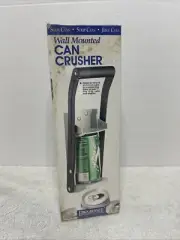 Progressive Pull 'N Crush Can Crusher - Wall Mount - WHI/Gray - Unused