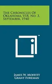 The Chronicles of Oklahoma, V18, No. 3, September, 1940