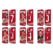 ARSENAL FC 2023/24 FIRST TEAM LEATHER BOOK CASE FOR APPLE iPOD TOUCH MP3