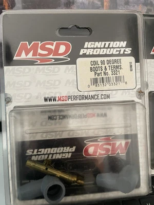 MSD 3321 Replacement Boots (Coil 90 Degree) 2 Pack