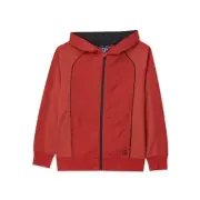 AND1 Men's Double Team Full-Zip Jacket, Red Size L